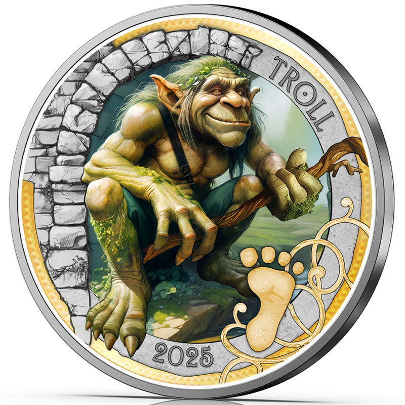 3D view of the design of The Troll