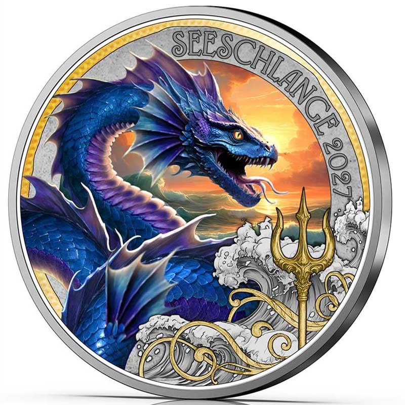 3D view of the design of The Sea Serpent