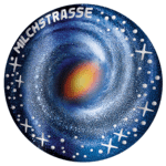     Silbermünze Milchstraße Rückseite