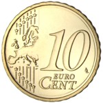 10 Euro Cent Value side