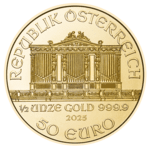 1/2 Ounce Gold Vienna Philharmonic Coin