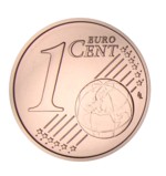 1 Euro Cent Value Side