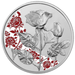     10 Euro Silbermünze Die Rose