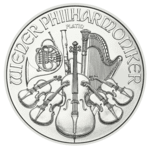 1 ounce platinum Vienna Philharmonic