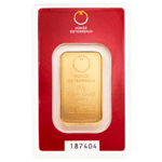     20 gramme gold bar in blisterpack