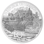     10-euro coin 2014 Salzburg avers