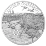     10-euro coin 2015 Burgenland avers