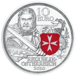     10 Euro silver coin fortitude