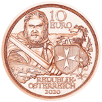     10 Euro copper coin fortitude