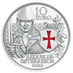     10 Euro silver coin Courage