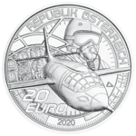     20 Euro silver coin faster than sound
