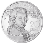     20 Euro Silbermünze Mozart Genie