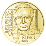     50 euro gold coin Viktor Frankl