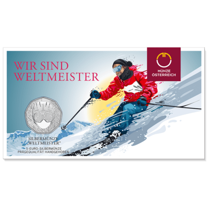 2024 5 Euro Weltmeister Blister