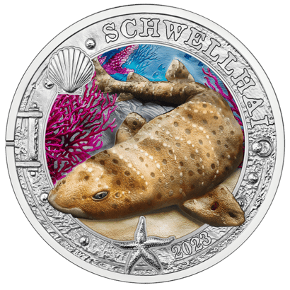 Swell Shark 3 Euro Coin