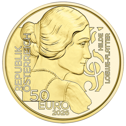 2026 50 Euro Hilde Loewe-Flatter