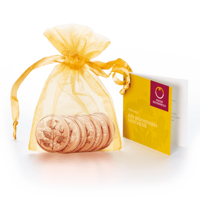 10-Euro-Kupfermünzen Komplettset