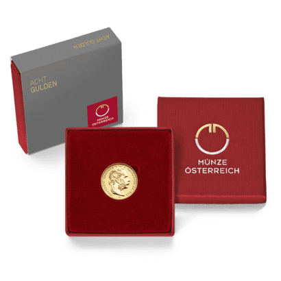 Packshot rotes Etui 8 Gulden