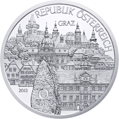 10-euro coin 2012 Steiermark avers