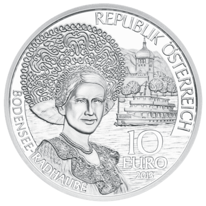 10-euro coin 2013 Vorarlberg avers