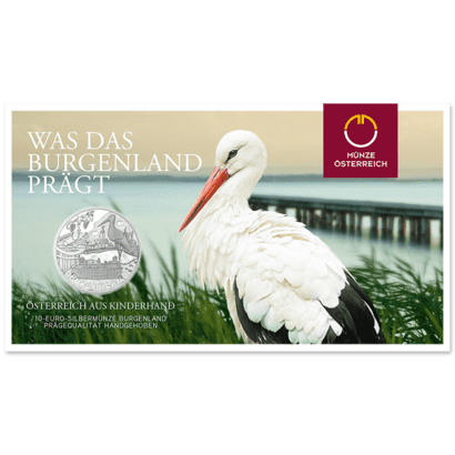 10-euro coin 2015 Burgenland Blister