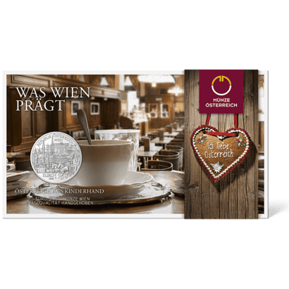 10-euro coin 2015 Wien Blister
