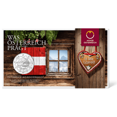 10-euro coin 2016 Oesterreich Blister