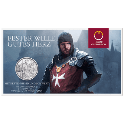 10 Euro silver coin fortitude