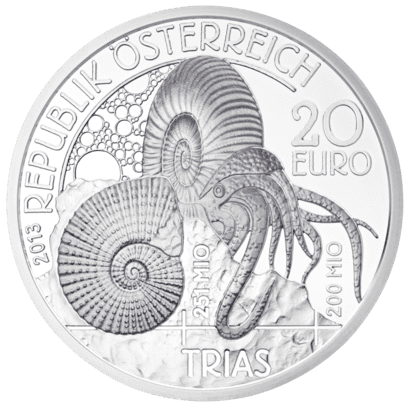 20-euro coin 2013 Trias avers