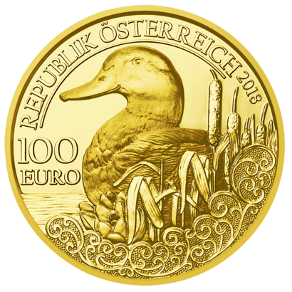 Die Stockente, Vorderseite