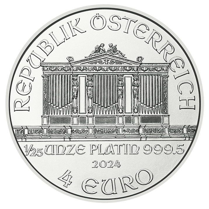 1/25 Ounce Platinum Coin Vienna Philharmonic
