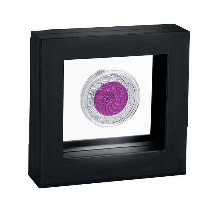 coin frame black for one coin