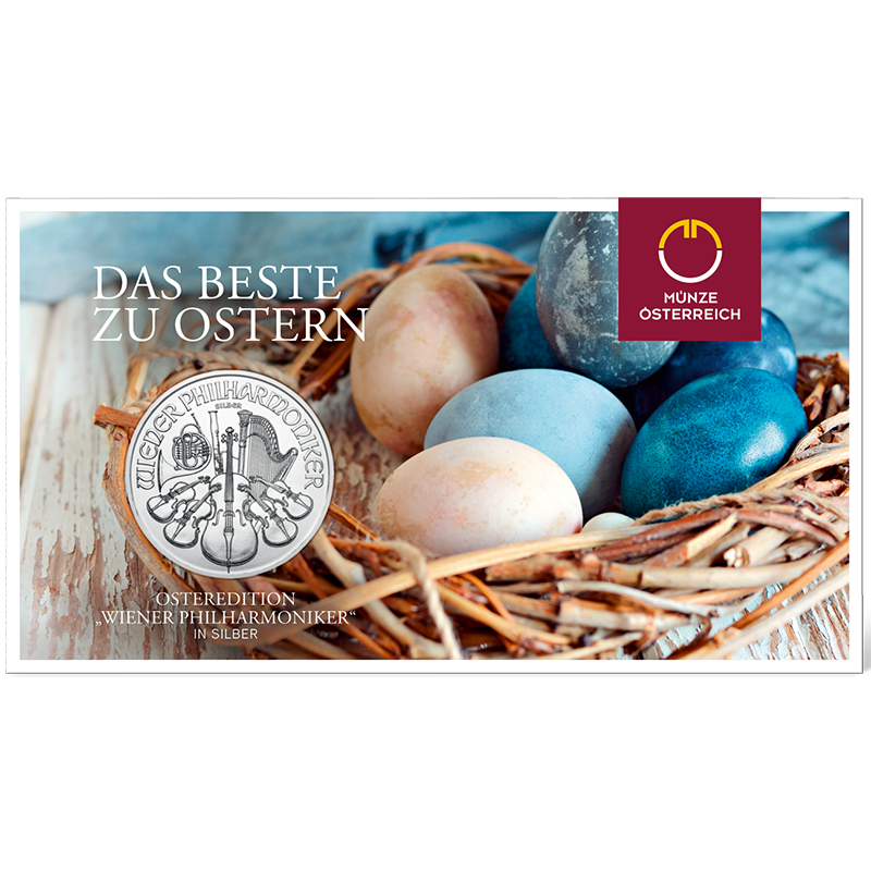 Blister Silber-Philharmoniker Ostern 2025