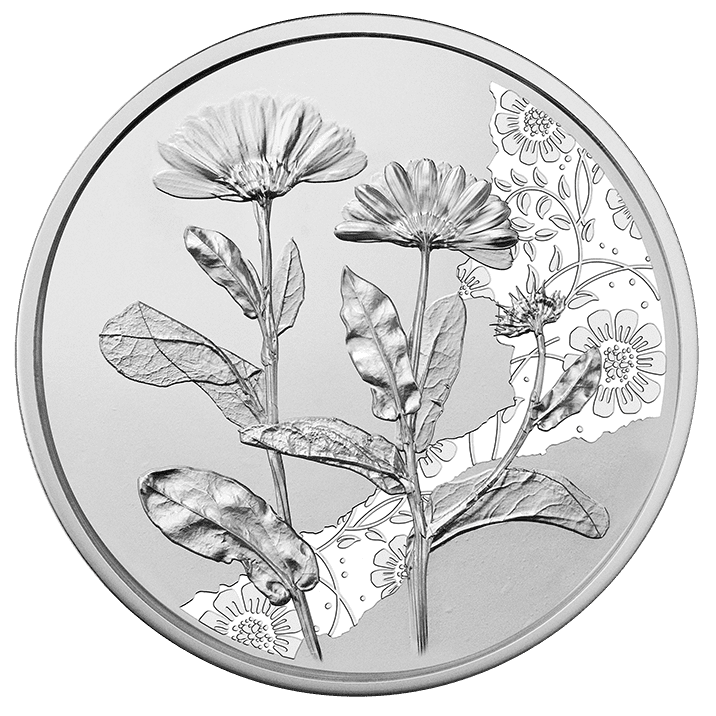 10 Euro Silver Marigold Coin