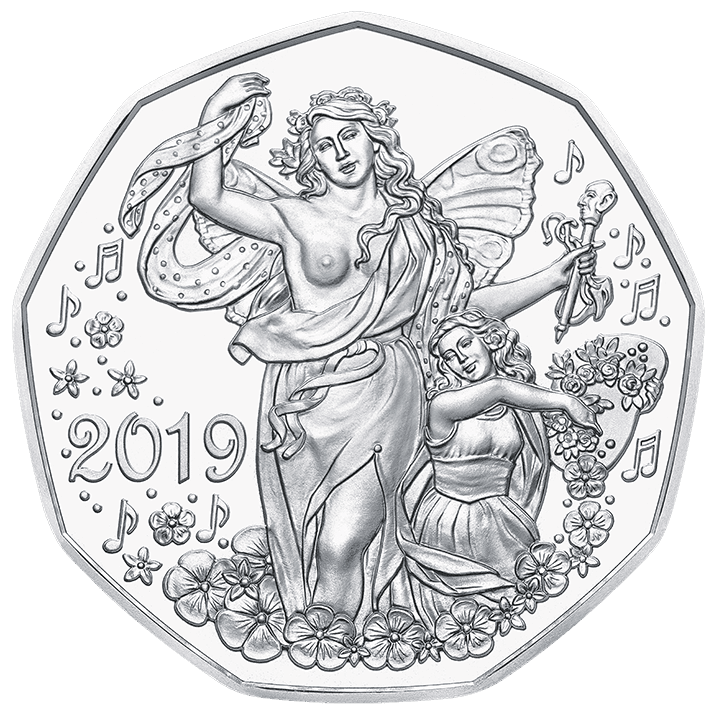 New year coin 2019