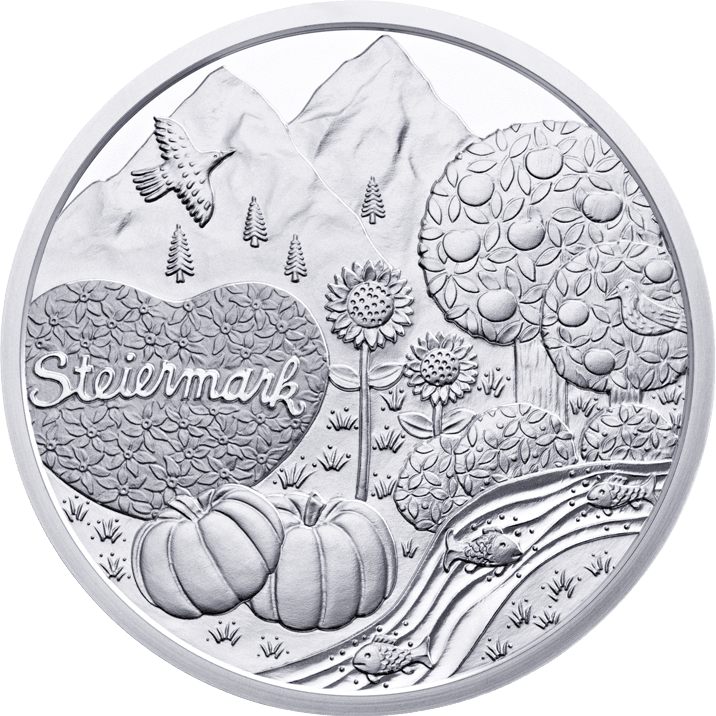 10-euro coin 2012 Steiermark revers
