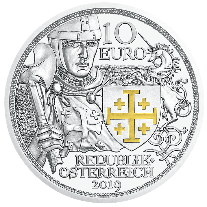 10 euro silver coin adventure proof averse