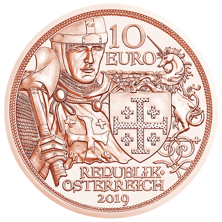 10 Euro Kupfermünze Abenteuer Avers