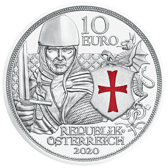 10 Euro silver coin Courage