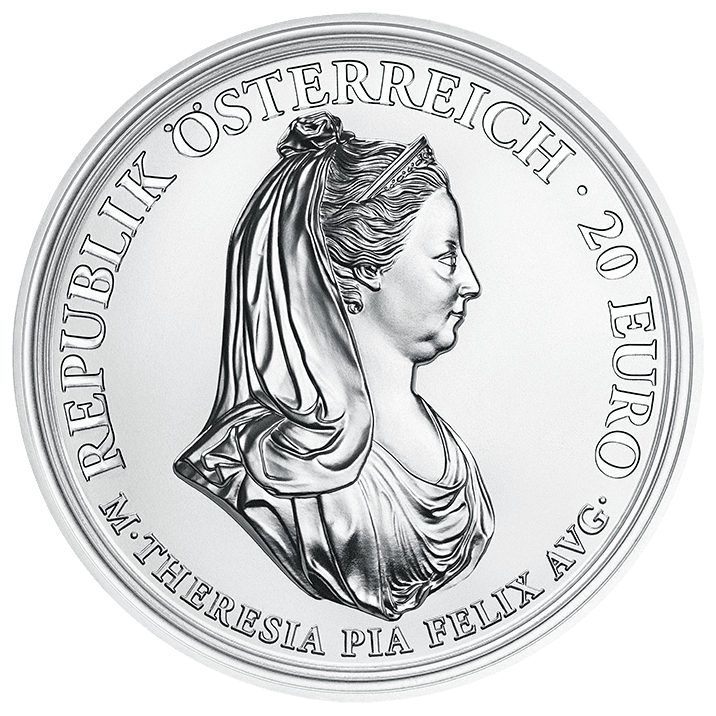 Maria Theresia Silbermünze Milde
