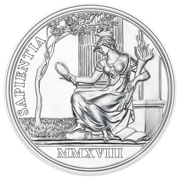 Maria Theresia Silbermünze, Weisheit und Reformen, RV