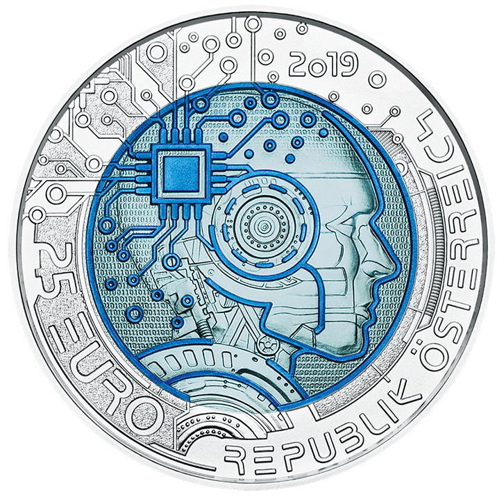 silver niobium coin artificial intelligence