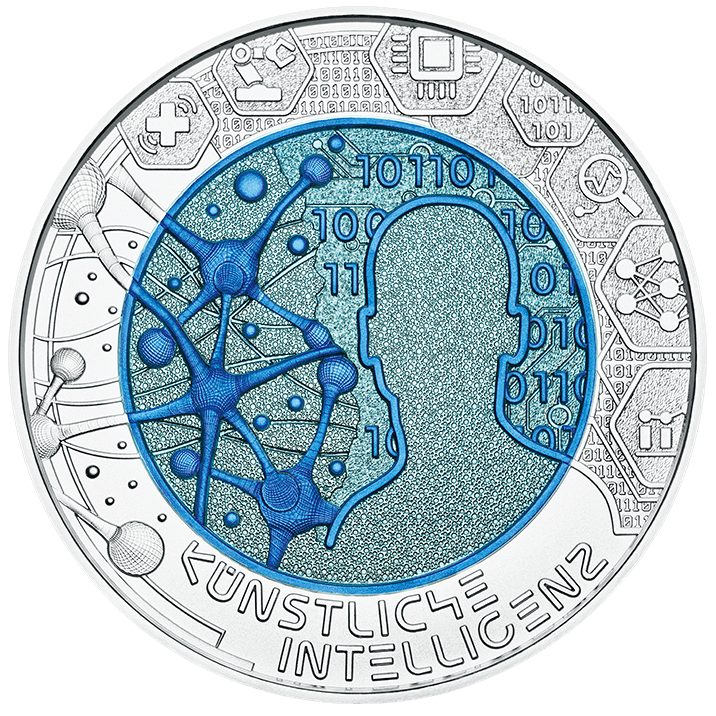 silver niobium coin artificial intelligence