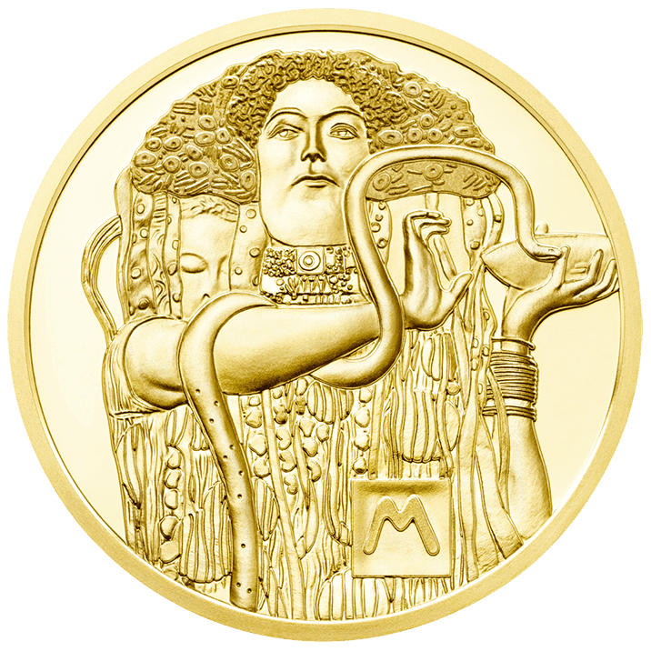 50-euro coin 2015 Klimt reverse