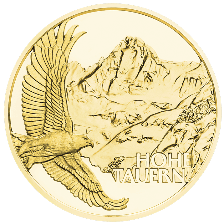 50 Euro gold coin high peaks