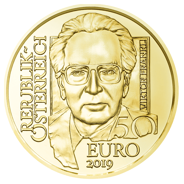 50 euro gold coin Viktor Frankl