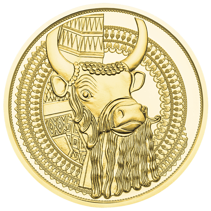 100 Euro Das Gold Mesopotamiens Revers