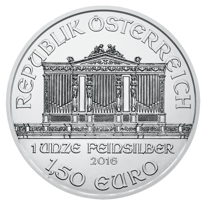 Vienna Philharmonic 1 Ounce Fine Silver