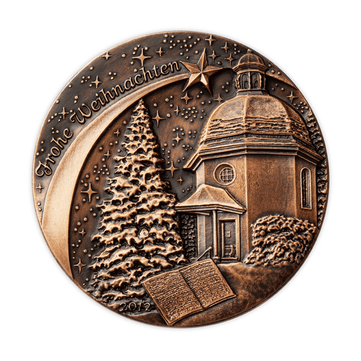 Christmas Medal in Copper