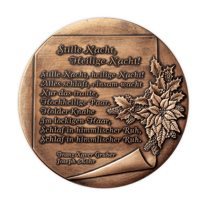 Christmas Medal in Copper